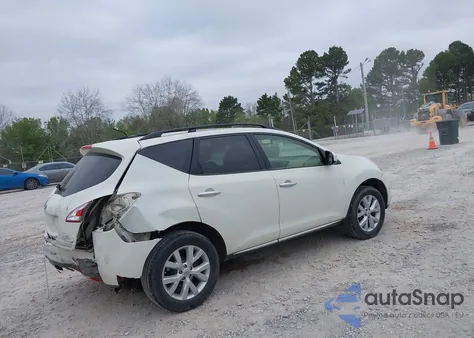 2013 Nissan Murano Sl from USA, damaged, VIN JN8AZ1MU5DW211599